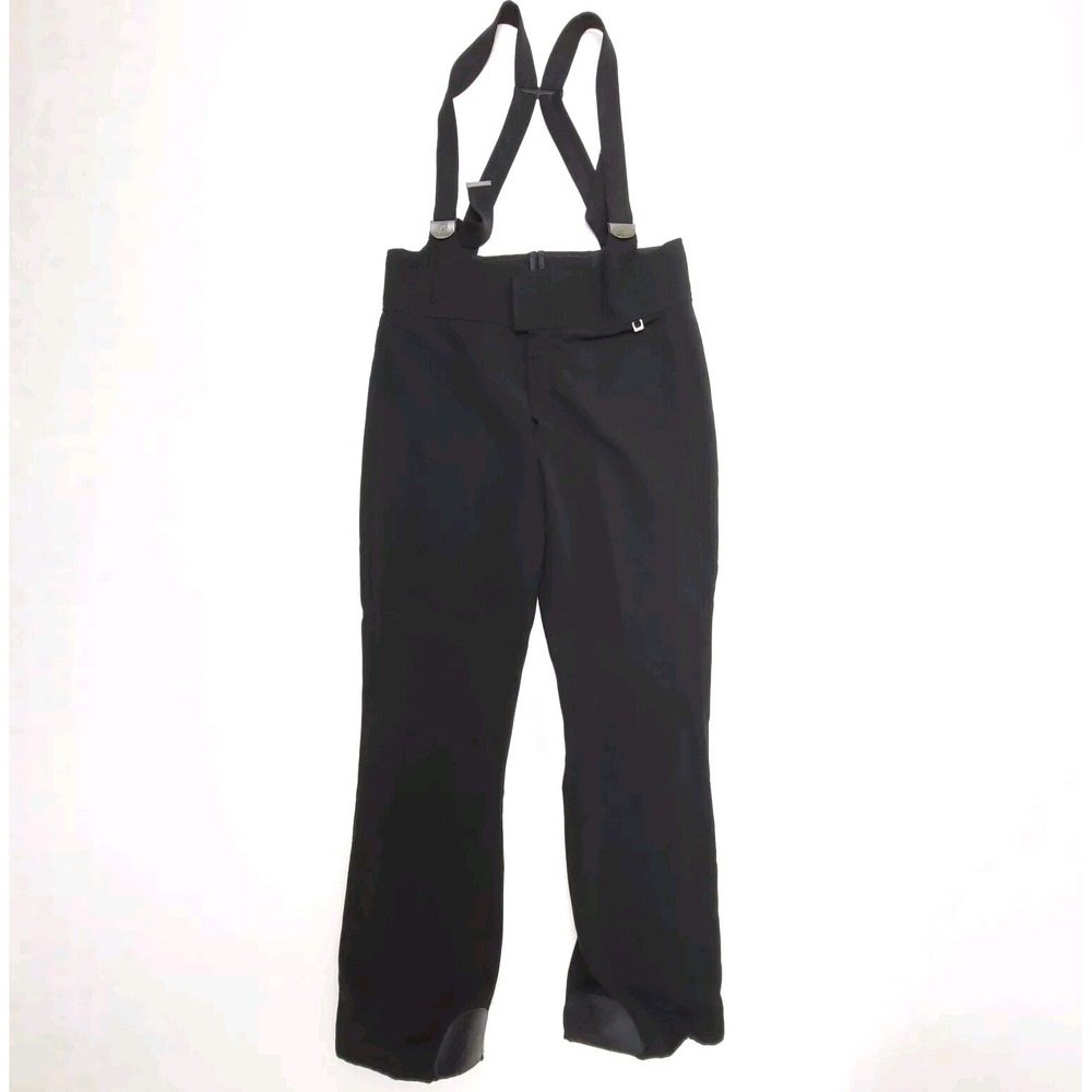 Vintage ROFFE Skiwear Men's Size 36 R‎ Snow Suit Bib Ski Pants Black Style 4130